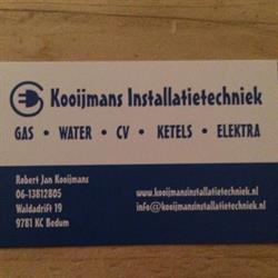 Kooijmans Installatietechniek, Bedum openingstijden
