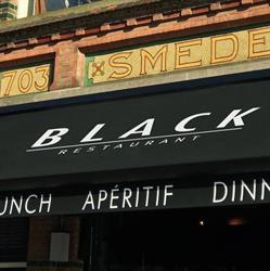 Restaurant Black, Amsterdam openingstijden