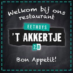 Eethuis `t Akkertje 2.0, Geffen openingstijden
