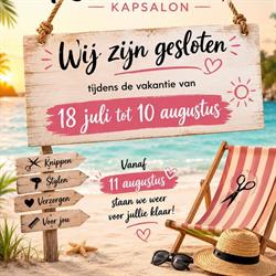Patricia`s Knipschuur, Almelo openingstijden