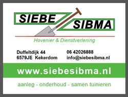 Siebe Sibma, Kekerdom openingstijden