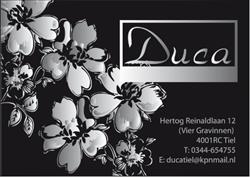 duca bloemen, Tiel openingstijden
