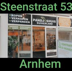 Pandjeshuis Suikerland, Arnhem openingstijden