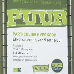 Puur Aroma, Margraten openingstijden