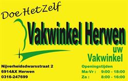 Vakwinkel Herwen, openingstijden