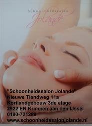 Schoonheidssalon Jolande, Krimpen aan den IJssel openingstijden