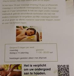 Ai Ai massage, Hilversum openingstijden