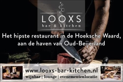 LOOXS bar & kitchen, Oud-Beijerland openingstijden