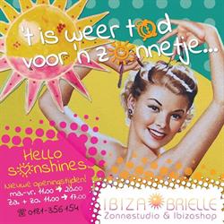 IBIZA Zonnestudio, Brielle openingstijden