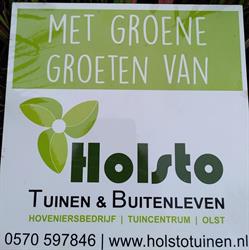 Holsto Tuinen & Buitenleven, Olst openingstijden