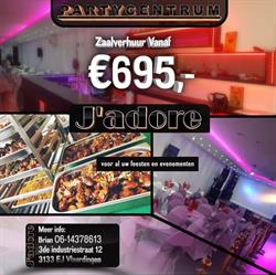 Partycentrum J'adore, Vlaardingen openingstijden
