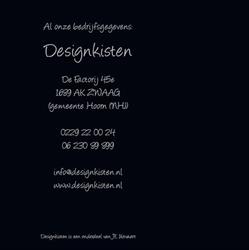 Designkisten, Zwaag openingstijden