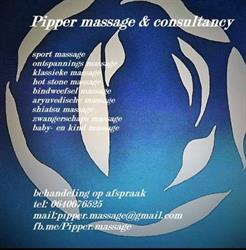 Pipper Massage, Gouda openingstijden