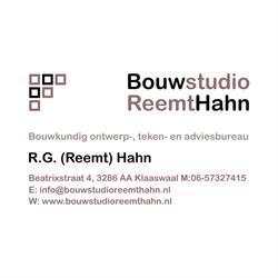 Bouwstudio Reemt Hahn, Klaaswaal openingstijden