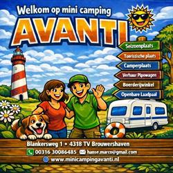 Mini-Camping 'Avanti', Brouwershaven openingstijden