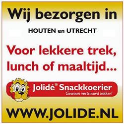 Jolidé cafetaria & Snackkoerier Houten, openingstijden
