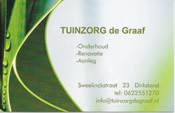 Tuinzorg de Graaf, Dirksland openingstijden