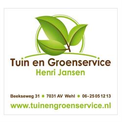 Tuin en Groenservice H. Jansen, Wehl openingstijden