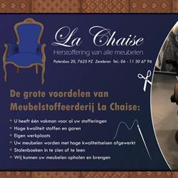 Meubelstoffeerderij La Chaise, Zenderen openingstijden