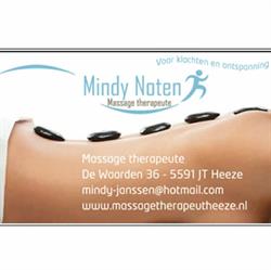 Mindy Noten Massagetherapeute, Heeze openingstijden