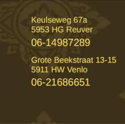 Jindamanee Thai Massage, Reuver openingstijden