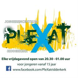 Hét Christelijk Jongerencentrum PleXat Ridderkerk, openingstijden