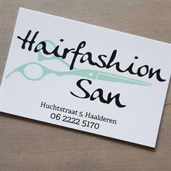 Hairfashion San, Haalderen openingstijden
