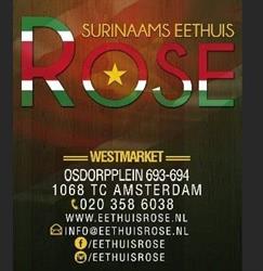 Eethuis Rose, Amsterdam openingstijden