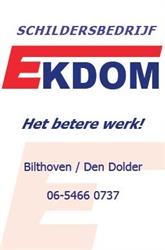 Schildersbedrijf Ekdom, Soesterberg openingstijden