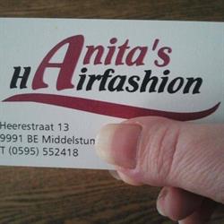 Anita's Hairfashion, Middelstum openingstijden