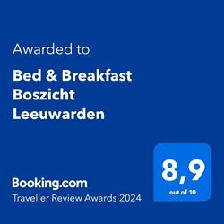B&B Boszicht Leeuwarden, openingstijden