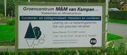 Groencentrum M. en M. van Kampen, Lexmond openingstijden