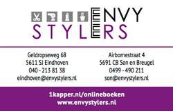 Envy Stylers, Eindhoven openingstijden
