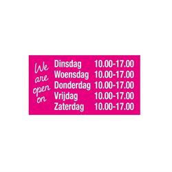 Your Wishlist, Arnhem openingstijden