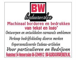 BW Borduurwerken (BommelerWaardse Borduurwerken) – Professioneel borduren en bedrukken, Ammerzoden openingstijden