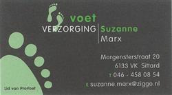Voetverzorging Suzanne Marx, Sittard openingstijden