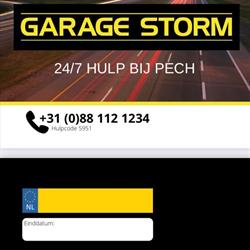 Garage Storm, Belfeld openingstijden