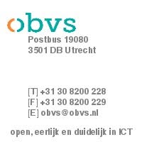 OBVS - Obvious in ICT, Utrecht openingstijden