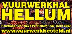 Vuurwerkland Vuurwerkhal Hellum, openingstijden