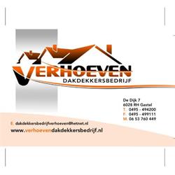 Dakdekkersbedrijf Verhoeven, Budel openingstijden