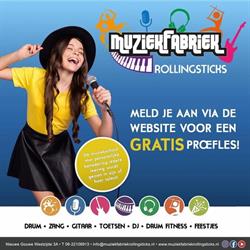 Muziekfabriek Rollingsticks, Gouda openingstijden