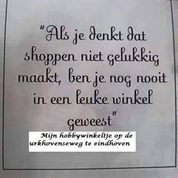 Mijn hobby winkeltje, Nuenen openingstijden