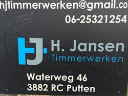H Jansen timmerwerken, Putten openingstijden
