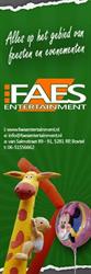 Faes entertainment, Boxtel openingstijden