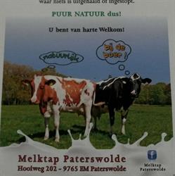 Melktap Paterswolde, openingstijden