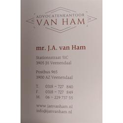 Advocatenkantoor Van Ham, Veenendaal openingstijden