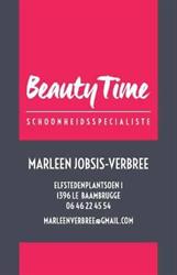 Beauty Time by Marleen, Baambrugge openingstijden