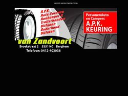 Van Zandvoort Bandenservice, Berghem openingstijden