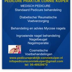 Pedicure Connie Kuiper, Monnickendam openingstijden