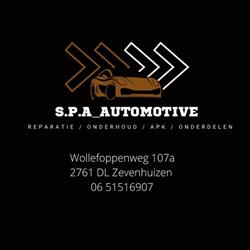 S.P.A. automotive, Zevenhuizen openingstijden